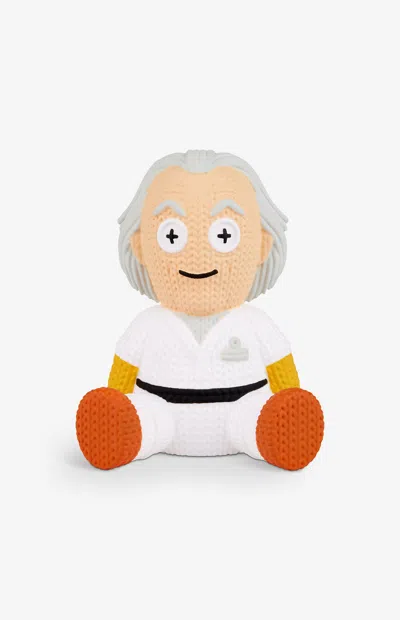 Pacsun Back To The Future Dr. Emmett Brown 145 Knit Series Vinyl Figure In White