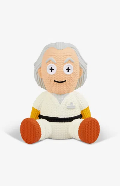 Pacsun Back To The Future Glow In The Dark Dr. Emmett Brown 153 Knit Series Vinyl Figure In Multi