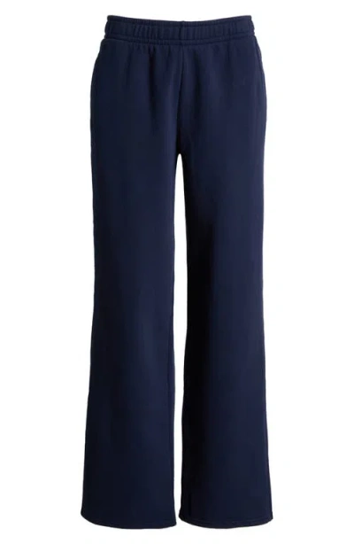 Pacsun Baggy Cotton Blend Wide Leg Sweatpants In Blue