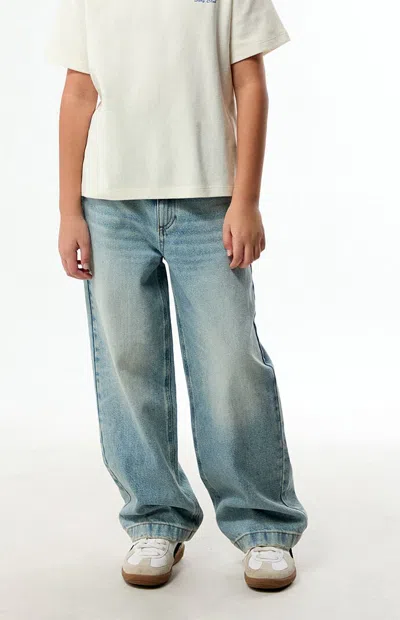Pacsun Baggy Jeans Light Indigo In Purple