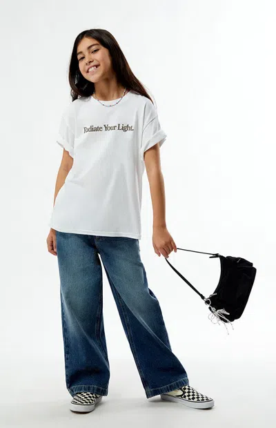 Pacsun Baggy Jeans Medium Blue In Medium Indigo In Purple