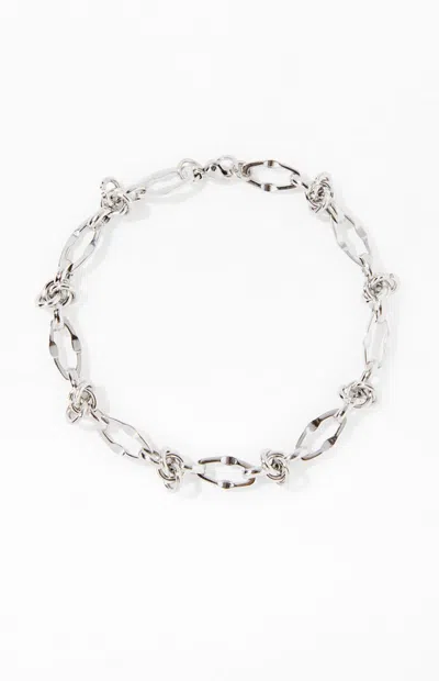 Pacsun Barbed Bracelet In Silver