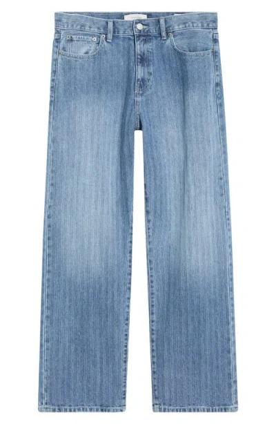 Pacsun Blake Baggy Wide Leg Jeans In Blue