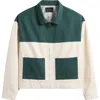 Pacsun Blocked Yoke Cotton Jacket In Multi
