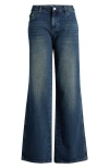 Pacsun Brixley Baggy Bootcut Jeans In Med Wash