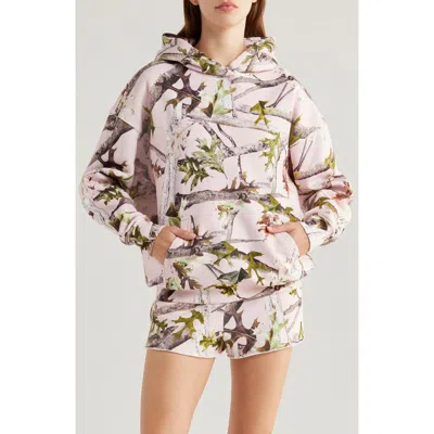 Pacsun Camo Hoodie In Pink Camo