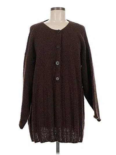 Pre-owned Pacsun Cardigan Sweater In Brown