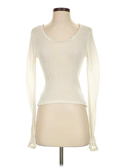 Pre-owned Pacsun Cardigan Sweater In Ivory