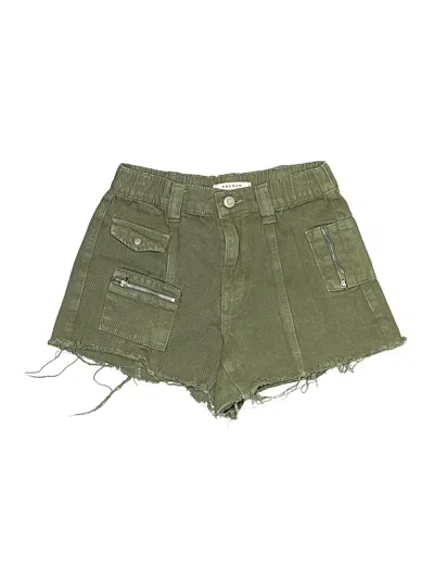 Pre-owned Pacsun Cargo Shorts In Green