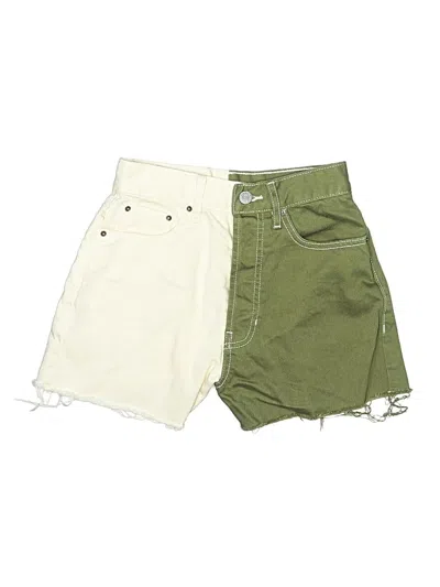 Pre-owned Pacsun Cargo Shorts In Green
