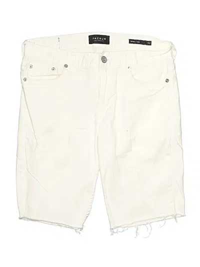 Pre-owned Pacsun Cargo Shorts In Ivory