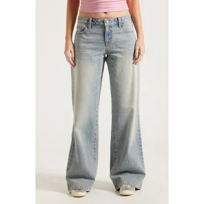 Pacsun Casey Low Rise Baggy Jeans In Blue