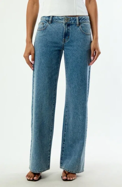 Pacsun Casey Low Rise Baggy Jeans In Blue