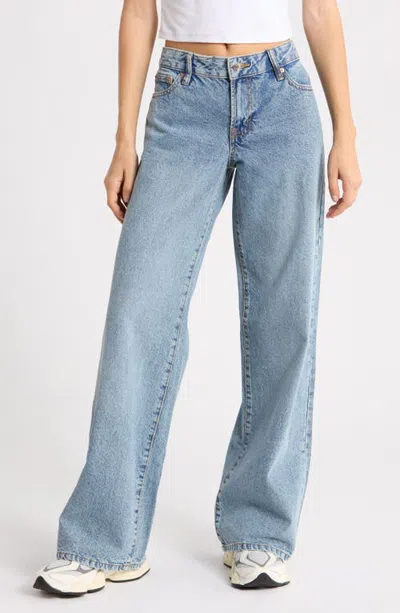 Pacsun Casey Low Rise Baggy Jeans In Blue