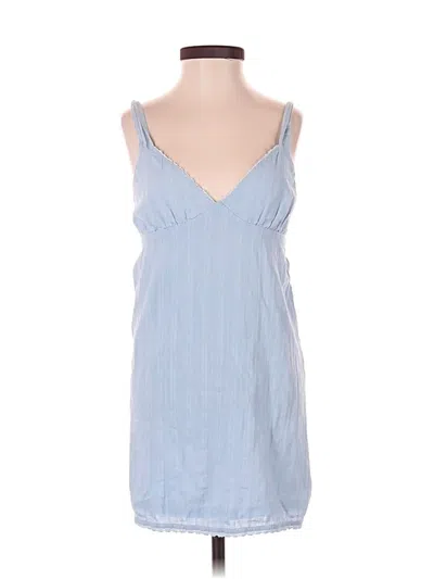 Pre-owned Pacsun Casual Dress In Blue