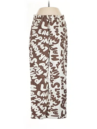 Pre-owned Pacsun Casual Pants In Brown