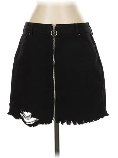 Pre-owned Pacsun Casual Skirt In Black