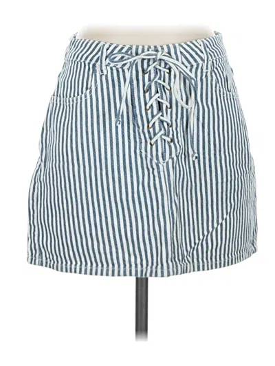 Pre-owned Pacsun Casual Skirt In Blue