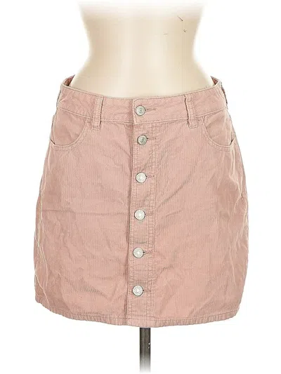 Pre-owned Pacsun Casual Skirt In Brown
