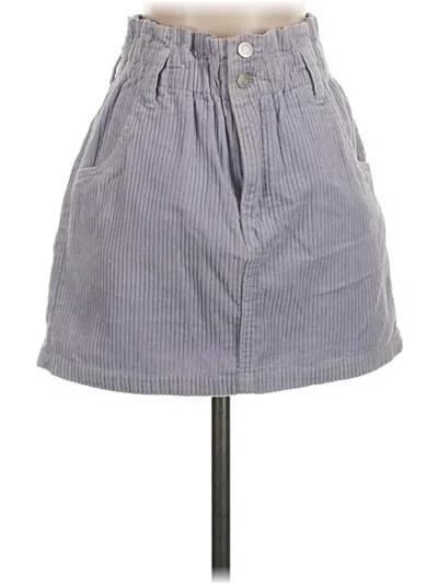 Pre-owned Pacsun Casual Skirt In Gray