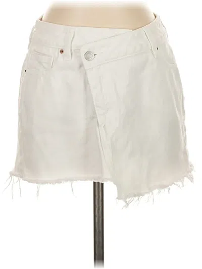 Pre-owned Pacsun Casual Skirt In White
