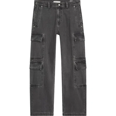 Pacsun Clark Baggy Cargo Jeans In Gray