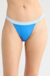 Pacsun Contrast Band Bikini Bottoms In Multi