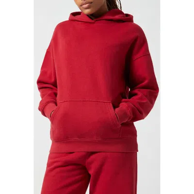Pacsun Core Fleece Hoodie In Red