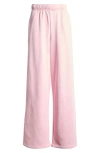 Pacsun Sport Slogan Wide Leg Tracksuit Pants In Orchid Pink