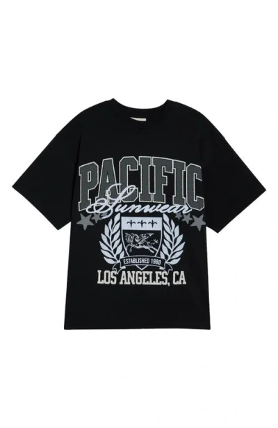 Pacsun Crest Cotton Graphic T-shirt In Multi