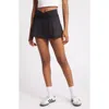 Pacsun Crossover Waist Skort In Black