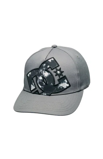 Pacsun Dc Shoes Heardnotts Snapback Hat In Pewter In Gray