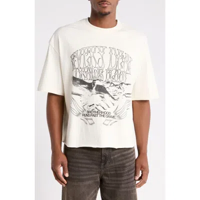 Pacsun Deal Cotton Graphic T-shirt In White