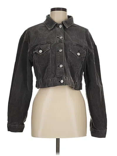 Pre-owned Pacsun Denim Jacket In Gray