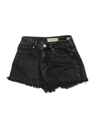 Pre-owned Pacsun Denim Shorts In Black