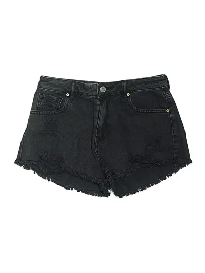 Pre-owned Pacsun Denim Shorts In Black
