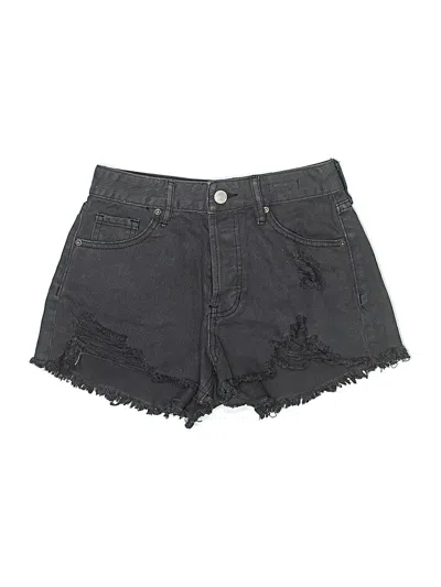 Pre-owned Pacsun Denim Shorts In Black
