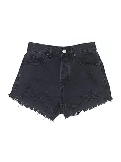 Pre-owned Pacsun Denim Shorts In Black