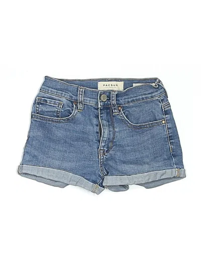 Pre-owned Pacsun Denim Shorts In Blue