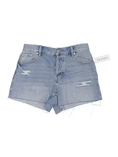 Pacsun Denim Shorts In Blue