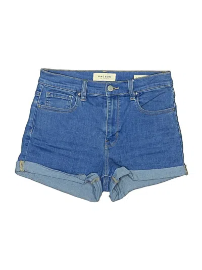 Pre-owned Pacsun Denim Shorts In Blue