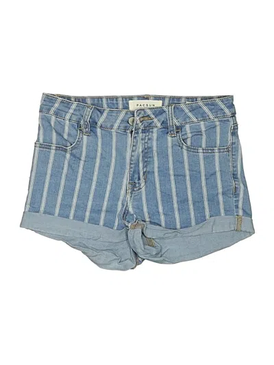 Pre-owned Pacsun Denim Shorts In Blue