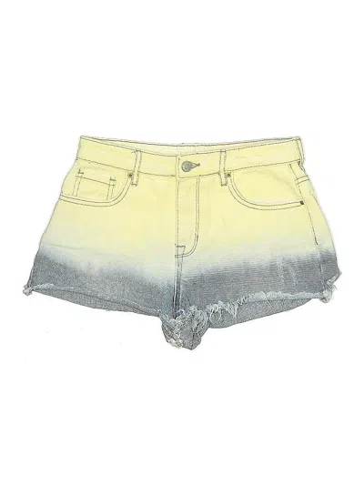 Pre-owned Pacsun Denim Shorts In Yellow