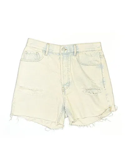 Pre-owned Pacsun Denim Shorts In Yellow