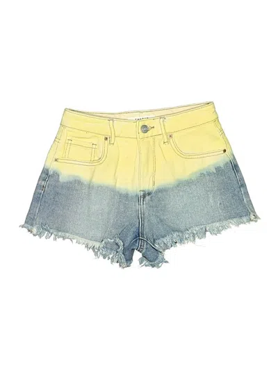 Pre-owned Pacsun Denim Shorts In Yellow