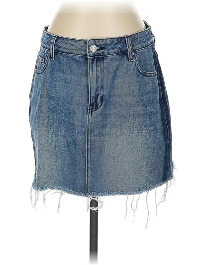 Pre-owned Pacsun Denim Skirt In Blue