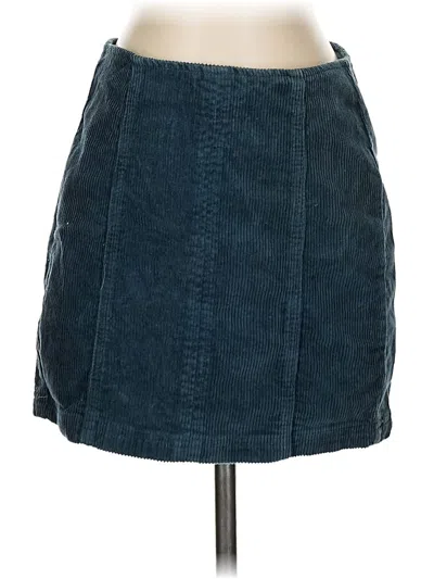 Pre-owned Pacsun Denim Skirt In Blue