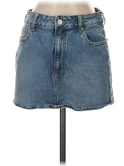 Pre-owned Pacsun Denim Skirt In Blue