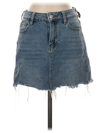 Pre-owned Pacsun Denim Skirt In Blue
