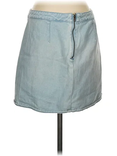 Pre-owned Pacsun Denim Skirt In Blue